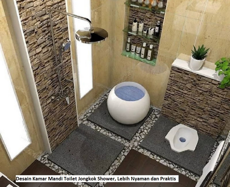Desain Kamar Mandi Toilet Jongkok