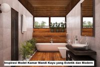 Kamar Mandi Kayu