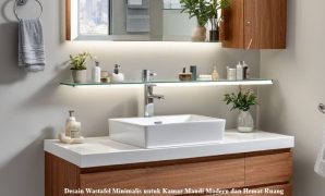 Desain Wastafel Minimalis untuk Kamar Mandi Modern dan Hemat Ruang Desain Wastafel